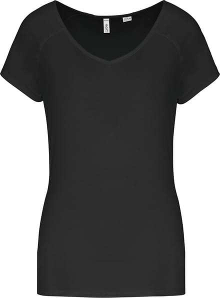 PROACT® Ecologisch dames sport T-shirt PA4020 - Black - S