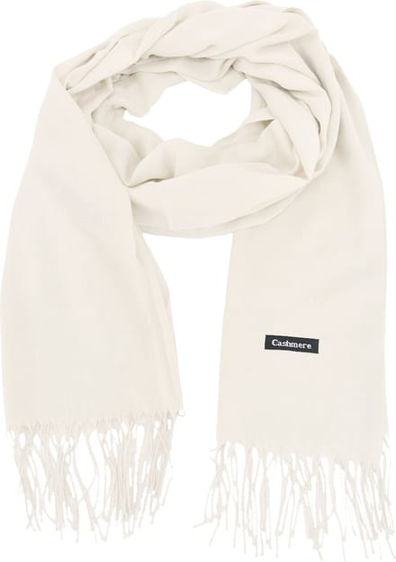 Pashmina Sjaal - Creme | Polyester | 180 x 70 cm | Fashion Favorite