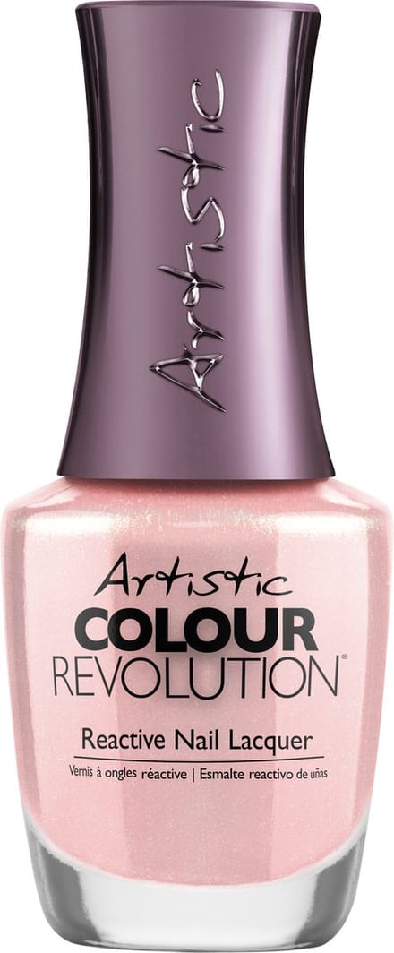 Artistic Nail Design Colour Revolution 'Oh, So Vague!' (Zacht Roze Parelmoer)