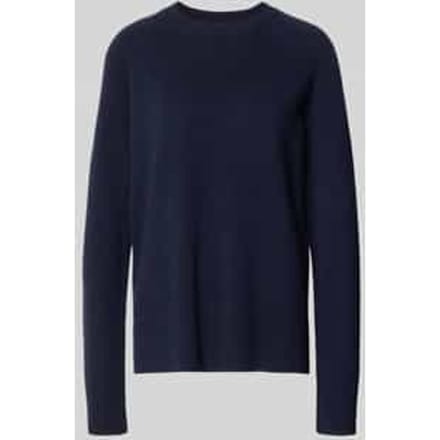Loose fit pullover van puur kasjmier in tricotlook