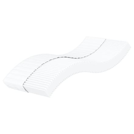 vidaXL - Schuimmatras - hardheid - H2 - H3 - 80x200 - cm - wit