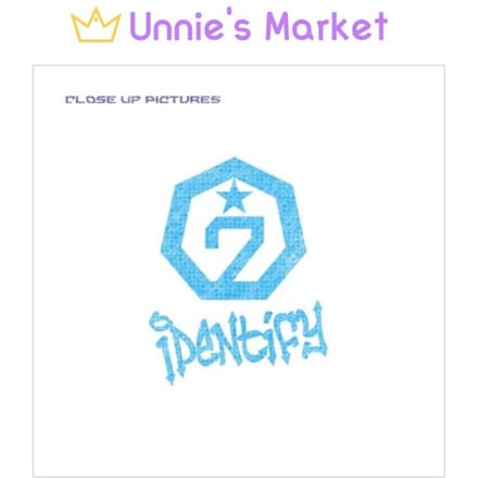 GOT7 1er album [IDENTIFY] Gros plan Ver. 1EA blue