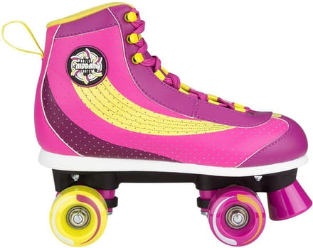 Nijdam Rolschaatsen - Sugar Babe - Roze/Geel - Maat 37