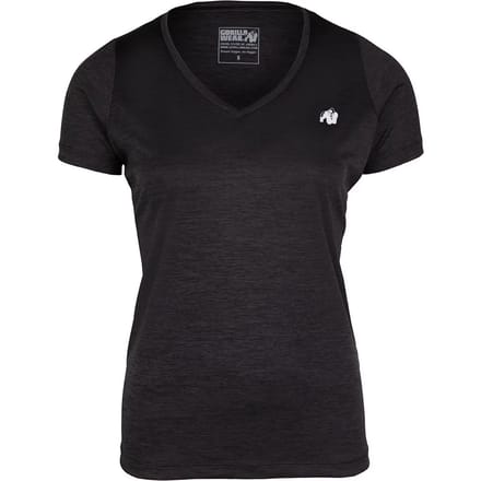 Dames-T-shirt met v-hals Gorilla Wear Elmira