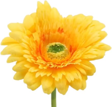 Gerbera - 62 cm - Geel - Kunstbloem - Zijde Bloem - Steelbloem