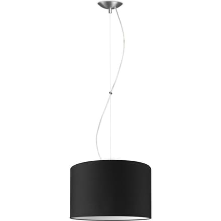 hanglamp basic deluxe bling Ø 35 cm - zwart