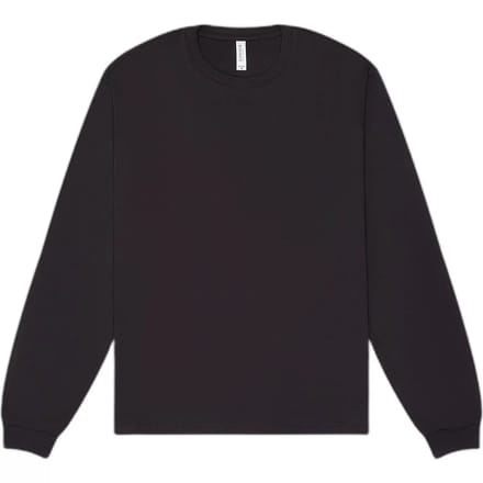 Bella+Canvas Unisex Heavyweight Long Sleeve Tee CV3511 - Dark Grey - M