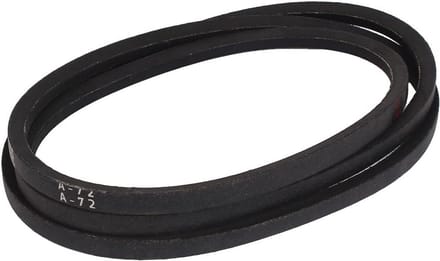 Aandrijfriem Grasmaaier - V-snaar - Gazon Onderhoud - Lange Levensduur - 183cm x 1.3cm - Zwart