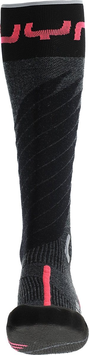 Uyn Dames Ski One Merino antraciet/roze - 37/38