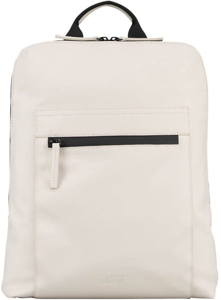 JOST laptop rugzak rugzak met laptopvak Halmstad Backpack Cream White crème