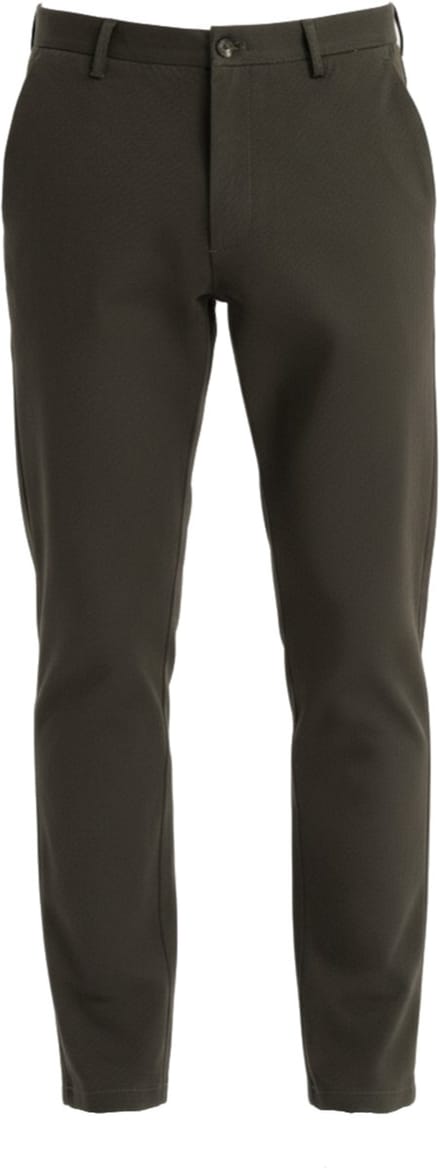 OMBRE Broek - Regular Fit - Katoen - Rits Donkergroen M