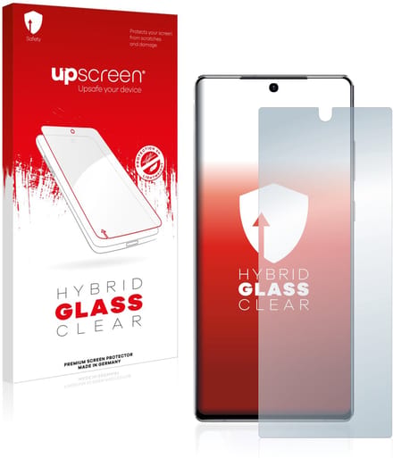 upscreen - Screenprotector voor Samsung Galaxy Note 20 5G - Folie Beschermfolie Beschermglas transparant