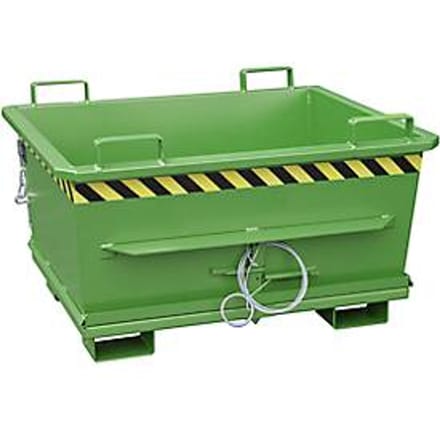 Bodemklepcontainer BKB 500, groen