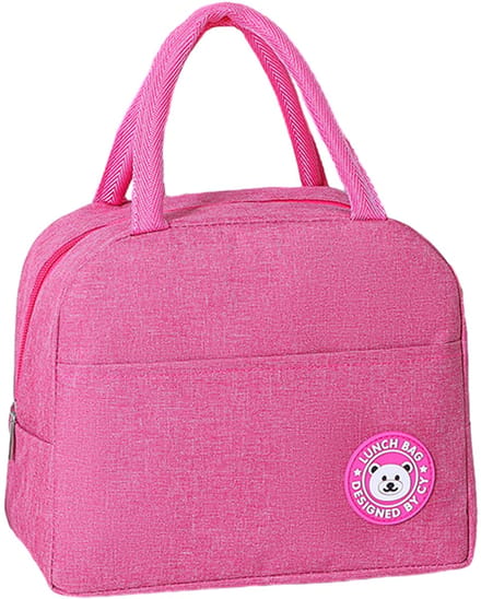 Isolerende Lunchbox Tas - Thermische Boodschappentas voor Werk/School - Waterdicht en Duurzaam - Roze - 1 stuk