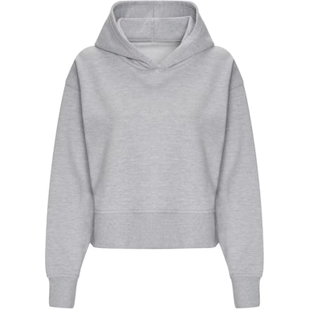Just Hoods Women's Relaxed Hoodie JH305 - Heather Grey - M