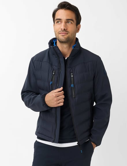 Brax Heren Jas  Style TREVOR navy, donkerblauw, maat S