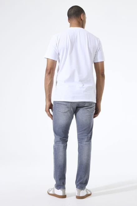 GARCIA Russo Heren Tapered Fit Jeans Grijs