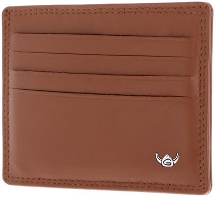 Golden Head Leren kaarthouder Polo RFID Protect Kartenetui 4440 Cognac bruine