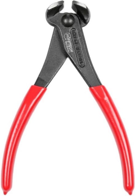 Hofftech Kopkniptang - 180 mm - Extra kracht - Hoogwaardig staal - Rood