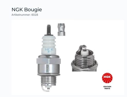 Bougie NGK BPMR4A ( 6028 ) Met afschroefbare Kop