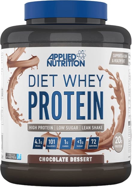 Applied Nutrition - Diet Whey (Chocolate Dessert - 2000 gram) - Whey Protein - Eiwitpoeder - Eiwitshake