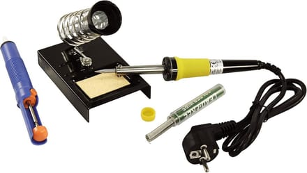Soldeerset met Soldeerbout, Desoldeerpomp en Soldeertin - 230V/30W