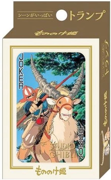 Benelic Princess Mononoke - Princess Mononoke Speelkaarten - Multicolours