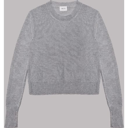 Mikuta The Silver Metallic Knitted Sweater Taglia: M | Maglioni a maglia Outlet | Donna | Grigio