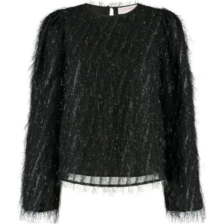 Studio Amaya Velvet blouse fluffy
