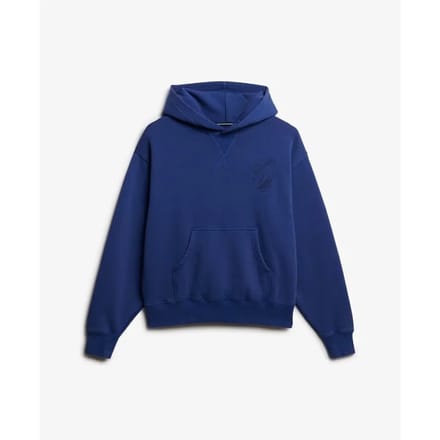 Superdry Heritage Hamptons Hoodie Blue Grootte: 36