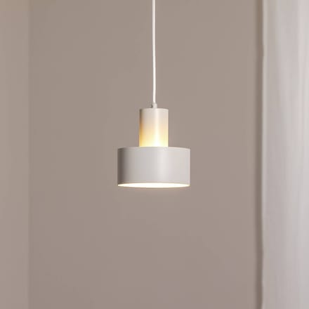 SIGMA Hanglamp Rif S, taupe, 1-lamp, Ø 15 cm, staal