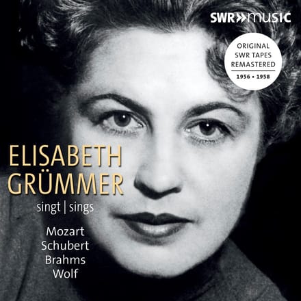 Elisabeth Grümmer, Arthur Grumiaux & Hugo Diez - Elisabeth Grümmer Sings Mozart Schubert Brahms Wolf (CD) (Remastered)