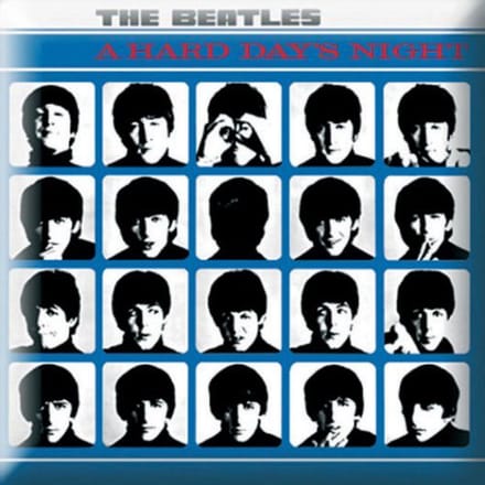The Beatles - Hard Days Night Pin - Multicolours