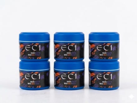 EC1 Matte Haarwax - Strong Hold - Haarpaste - Voordeelverpakking 6 x 150ml