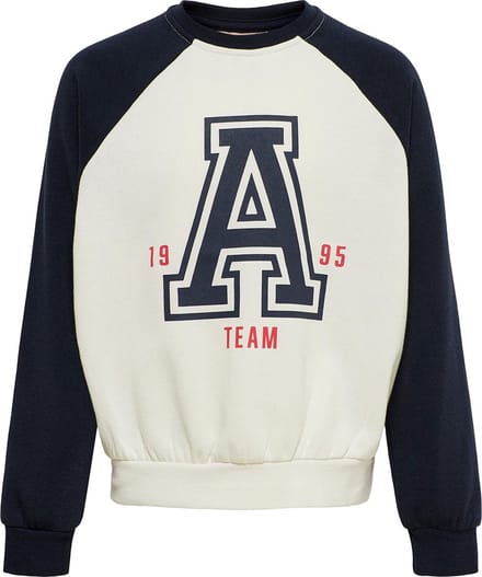 Only sweater meisjes - donkerblauw - KONjannie - maat 122/128