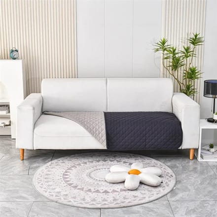 Housse de canapé multifonctionnelle, imperméable et anti-fuite, pliable, lavable, pour chien et chat 80x180cm gray