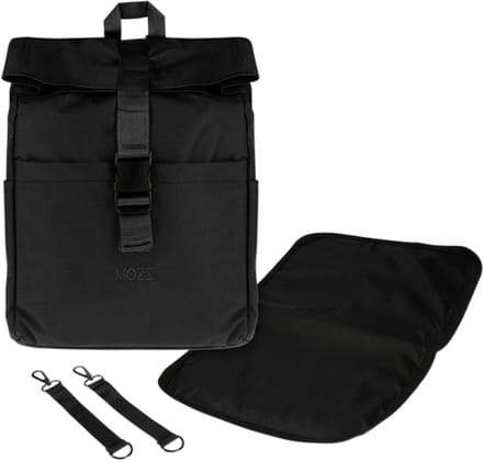 MOZZ BAGS - Lux Lima - Zwart - Luiertas
