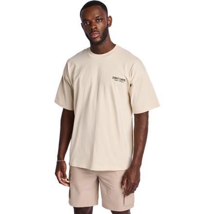 Street Cartel Racer T-shirts Heren - Wit - Maat XL