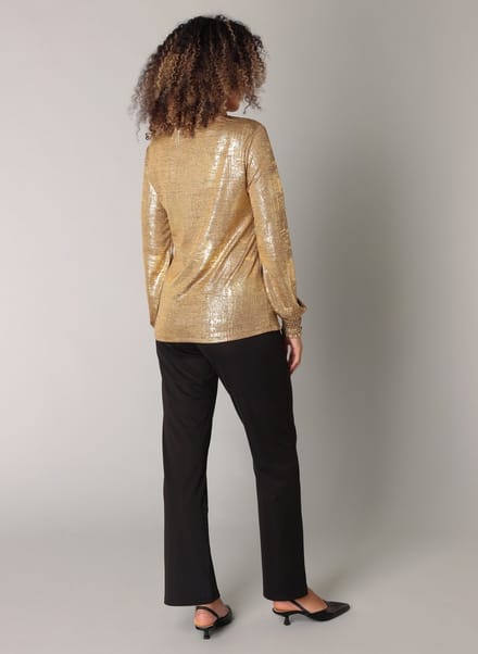 ES&SY Ariana Tops - Gold - maat 40