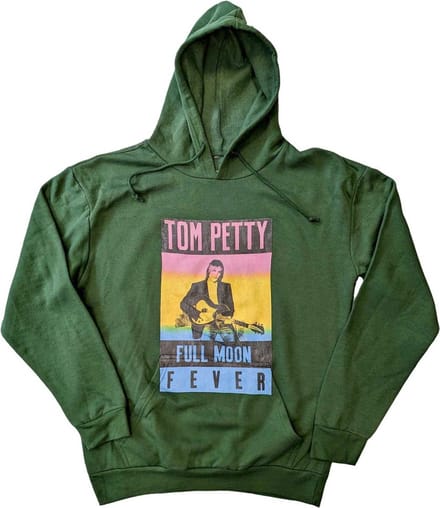 Tom Petty And The Heartbreakers - Full Moon Fever Hoodie/trui - S - Groen