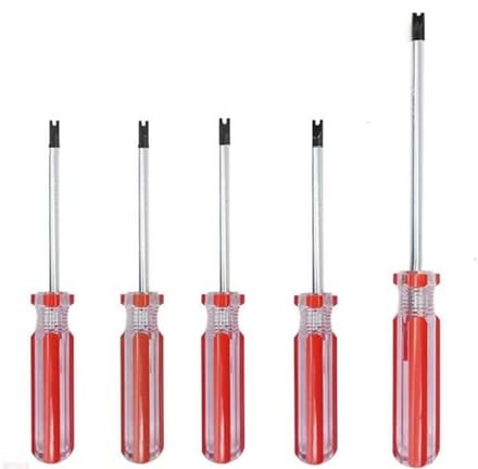 5-delige U-schroevendraaierset met magnetische bits - multifunctioneel handgereedschap
