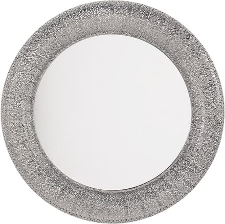 CHANNAY - Wandspiegel - Zilver - Metaal