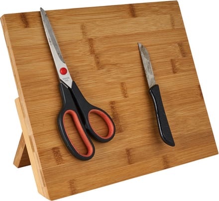 Gepersonaliseerde messenblok zonder messen – Magnetisch – Messenmagneet - Bamboe hout