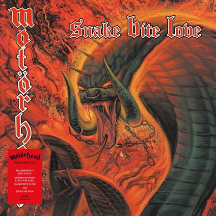 Motörhead - Snake Bite Love (LP) (Coloured Vinyl)