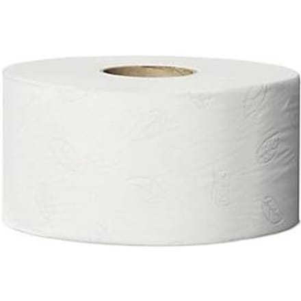 Tork® Toiletpapier Mini Jumbo Advanced 120280, 2-laags, met reliëf, 12 rollen á 850 vel, wit