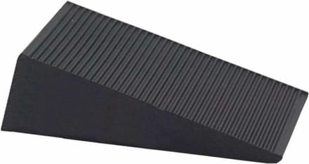 Dailygoods - Deurstopper van Rubber - Compact en Duurzaam 6x1,6x7 Cm