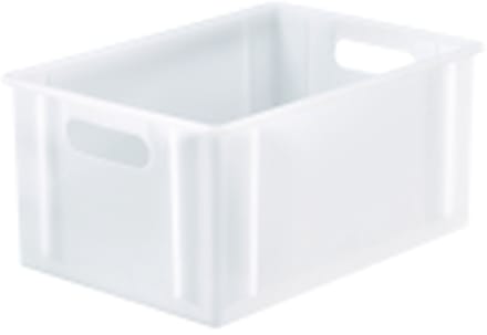 SmartStore - Basic Opbergkrat M 12,5 liter - Roestvast Staal - Transparant