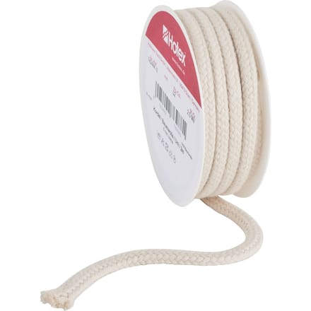 Katoenen koord, 6 mm - Créme