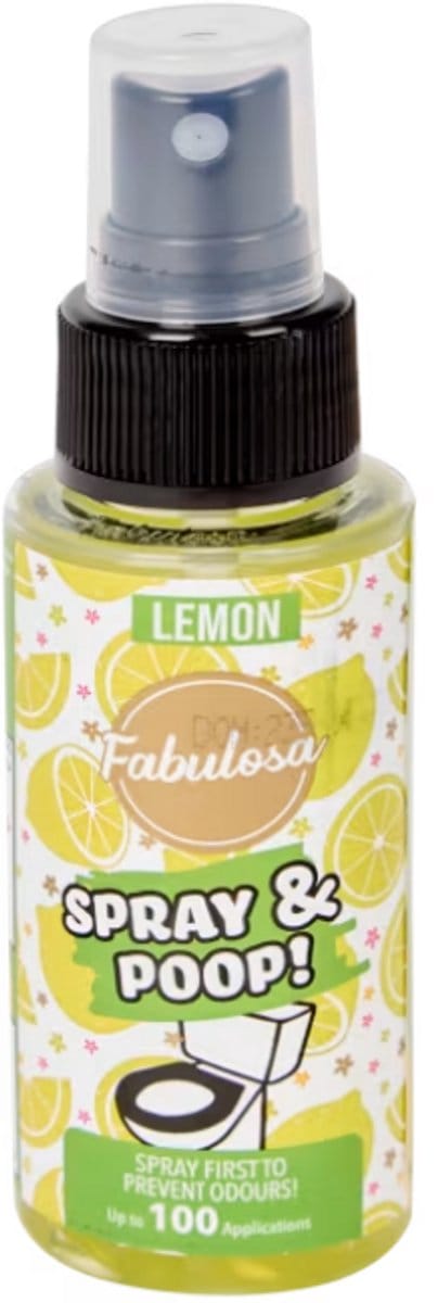 Fabulosa Spray & Poop geurneutralisator geel