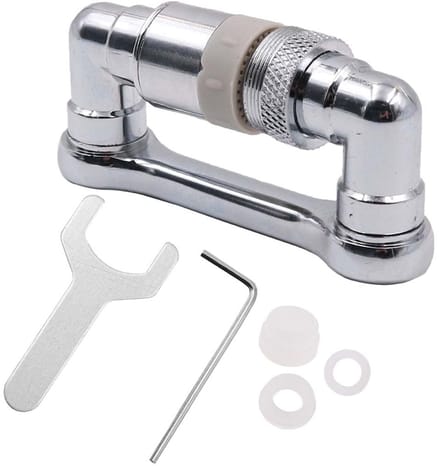 Dailygoods- Kraan Extender Draaibaar - Multifunctionele Extension